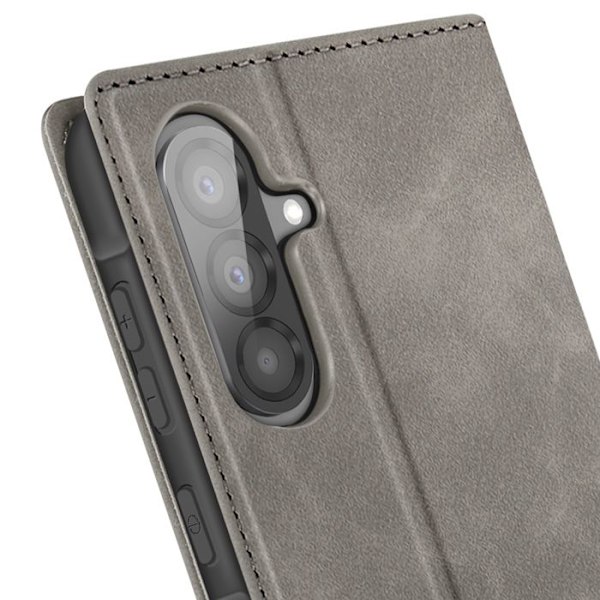Etui för Samsung Galaxy A56 Plånbok Ställ för Video Grå Grå