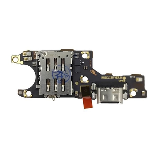 AVIZAR-latausliitin Honor 200:lle - Musta - USB-C-portti ja integroitu SIM-lukija Svart