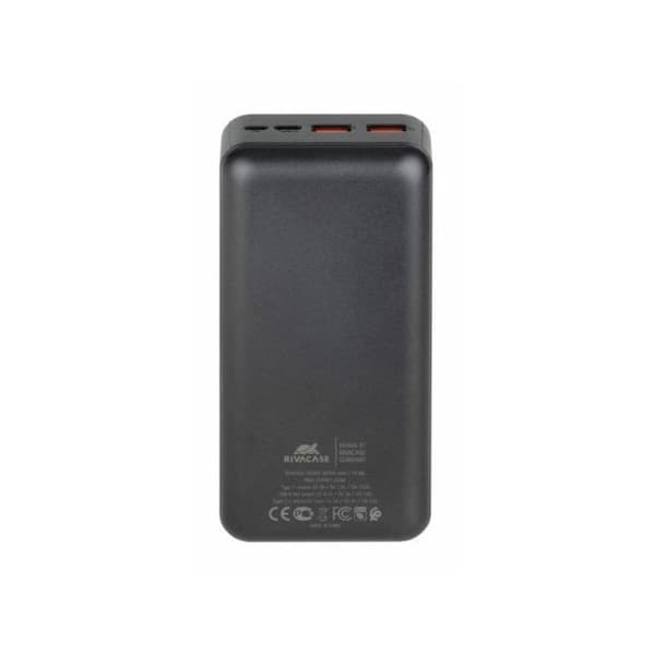 Ekstern batteri - RIVACASE VA2103 - 30000 mAh - 22,5 W QC PD - 3 års garanti