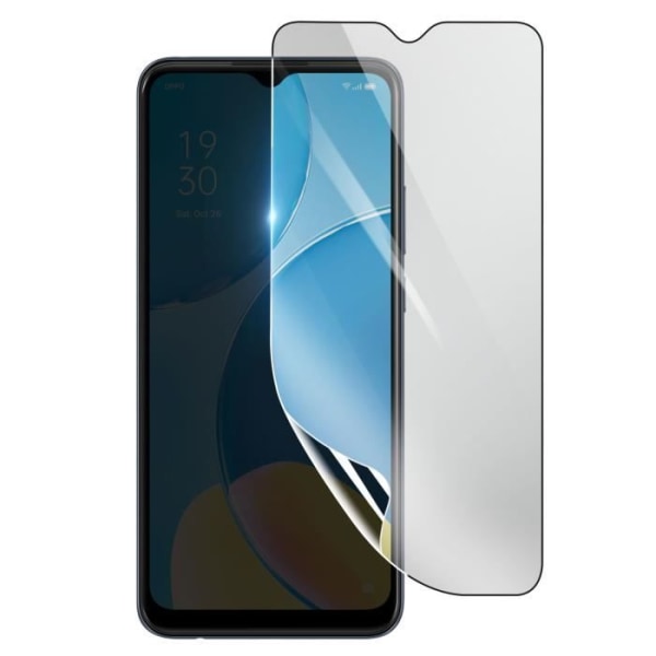 Näytönsuoja - 3MK - Oppo A15 - Iskunkestävä Hydrogeeli - Läpinäkyvä - Naarmuuntumaton Transparent