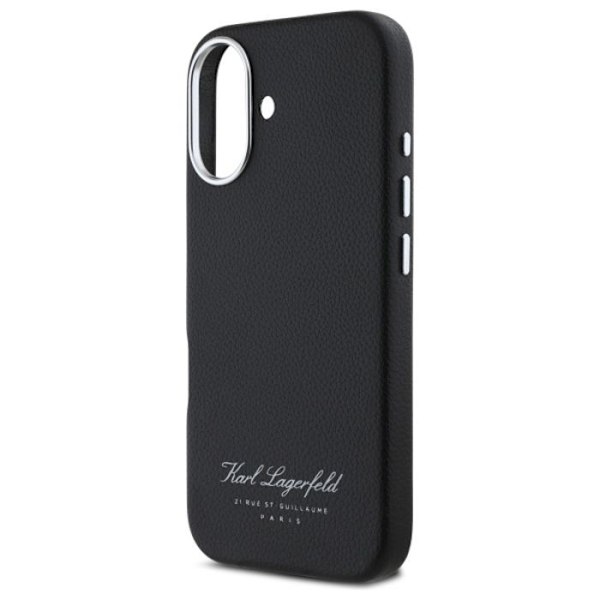 Karl Lagerfeld Hotel RSG - Coque til iPhone 16 (sort)