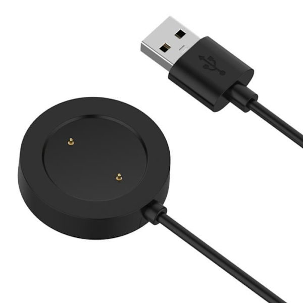 AVIZAR Magnetisk Oplader til Xiaomi Watch S1 Active / Urfarve 2 - Sort