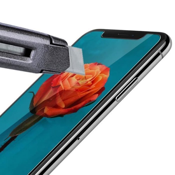 iPhone X / XS karkaistu lasi suojakalvo ForceGlass taattu elinikäiseksi Transparent