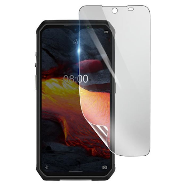 Näytönsuoja - 3MK - Ulefone Armor 9E - Iskunkestävä Hydrogeeli - Läpinäkyvä - Naarmuuntumaton Transparent