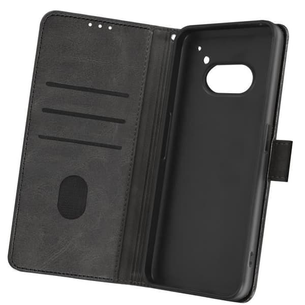 Taske til Nothing Phone 2a Håndledsrem Flip Stand Wallet Sort Svart