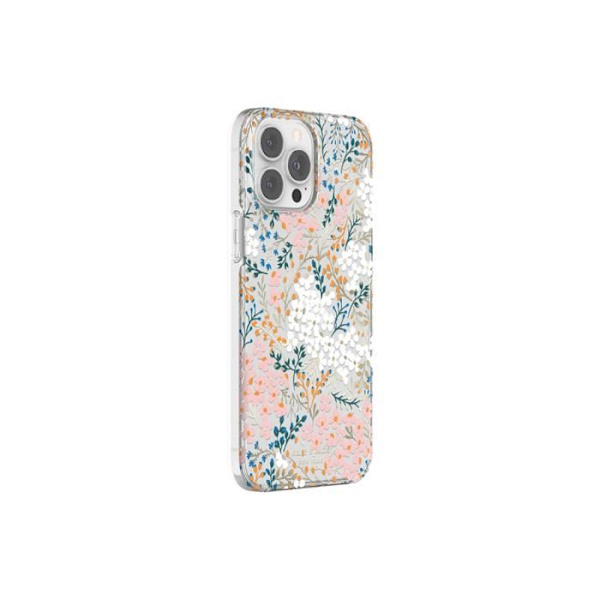 Skal till iPhone 12 Pro Max / 13 Pro Max - KATE SPADE - Multi Floral - MagSafe-kompatibel - Klar Transparent