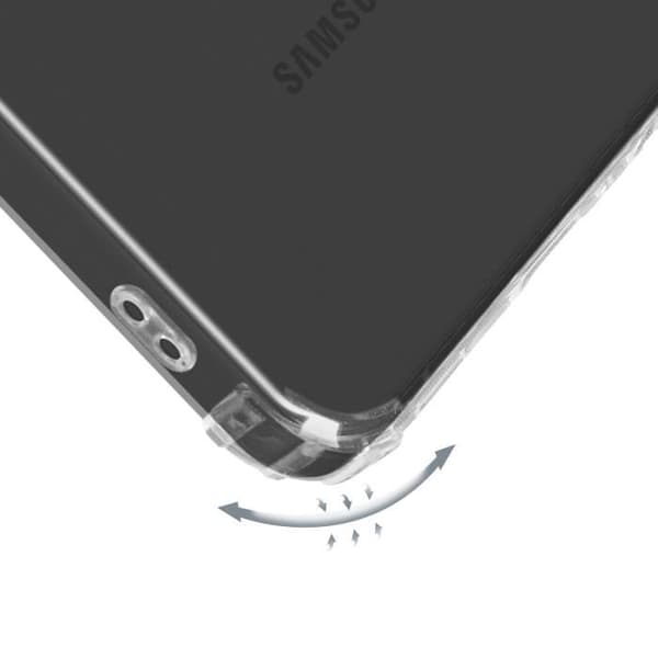 Bumpercase - AVIZAR - Samsung Galaxy S24 Plus - Stötsäker - Transparent - Lätt att hålla i Transparent