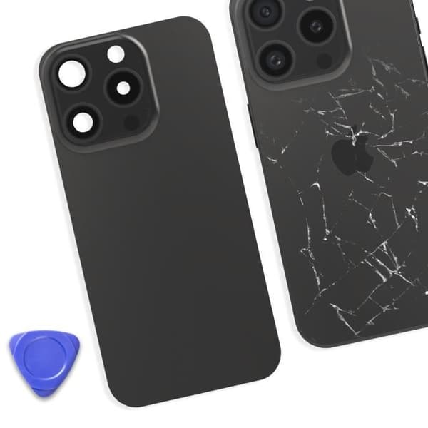 Komplet bagrude til iPhone 15 Pro - AVIZAR - Sort - Integreret MagSafe Svart