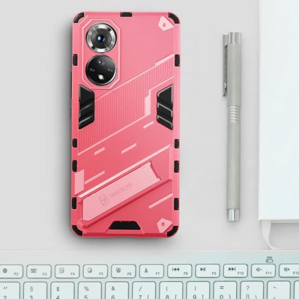 Coque - ADVARSEL - Huawei Nova 9 og Honor 50 - Rosa - Stødabsorberende - Støttefod Rosa