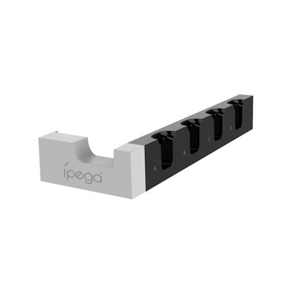 4-i-1 Opladerstation til Nintendo Switch og Joy-Con Ipega Hvid Vit