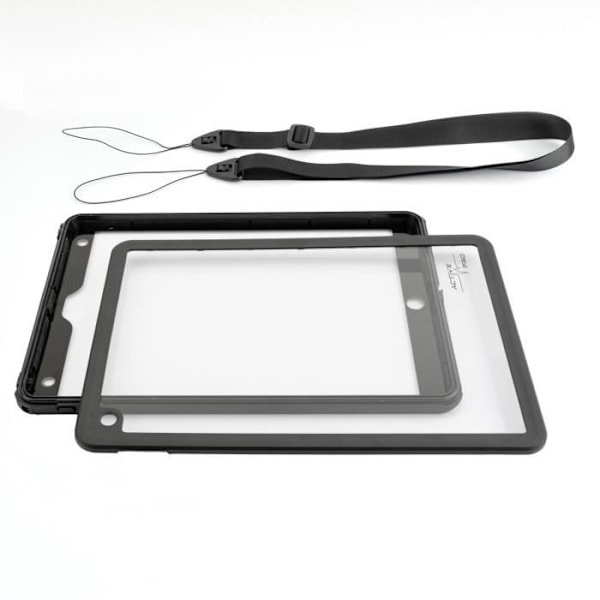 Vedenpitävä kotelo - 4smarts - Active Pro Stark - iPad 10.2 (2019-2020) - Iskunkestävä - IP68 Sort/gennemsigtig