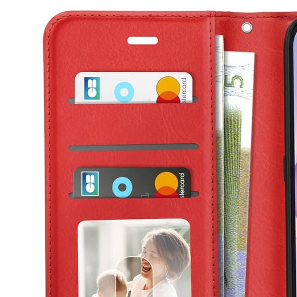 Pungetui til Honor 600 med håndledsrem og videostøtte Mayaxess Rød Röd