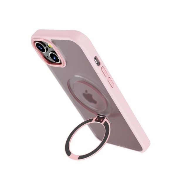 Fodral till iPhone 15 Plus med Ring Stand Funktion MagSafe Muvit Pink