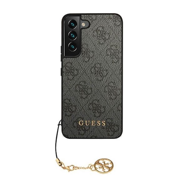 Guess 4G Charms Collection - Etui til Samsung Galaxy S23 (grå)