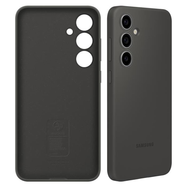 Coque för Samsung Galaxy S24 FE Silikon Flexibel Mjuk Beröring Original Samsung Svart Svart
