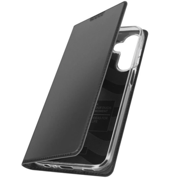 Etui til Samsung Galaxy A15 5G - DUX DUCIS - Sort - Flip Card Holder Video Support Svart