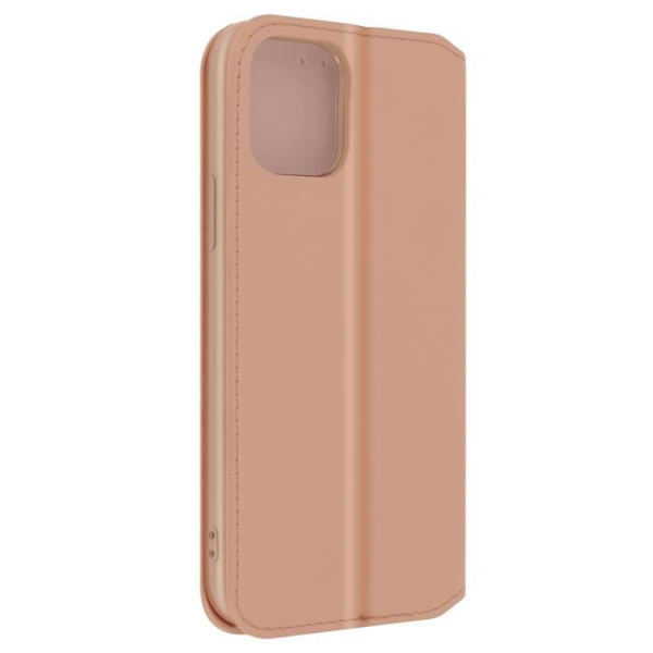 Housse Folio - AVIZAR - iPhone 12 Pro Max - Rosa - Videostöd - Fack för kort Rosa