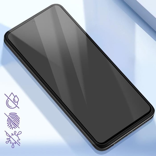 Härdat glas för Honor 200 Smart Hög Transparens 9D Hårdhet 9H Svart Svart