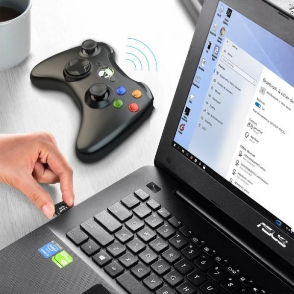 Bluetooth USB Dongle - LINQ - Lähetinvastaanotin - Monipisteyhteys - Kompakti - Bluetooth 3.0