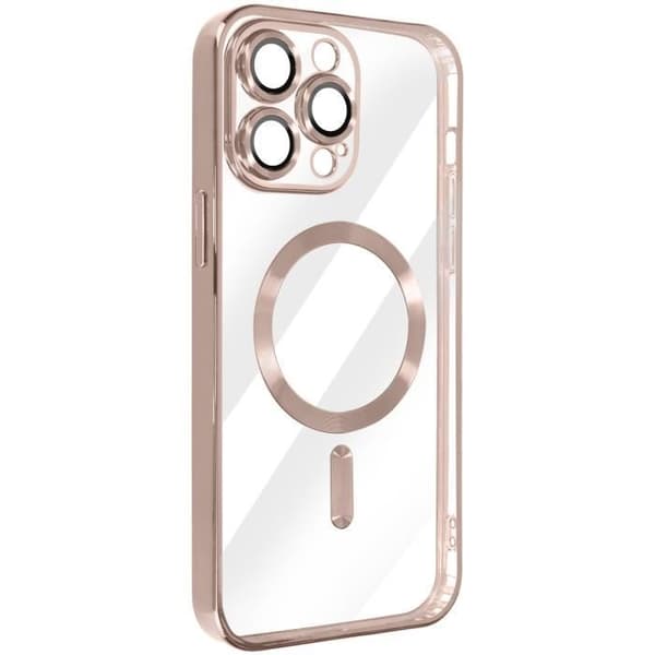 Coque MagSafe - Apple - iPhone 14 Pro Max - Silicone - Rosa - Kromkant Ros