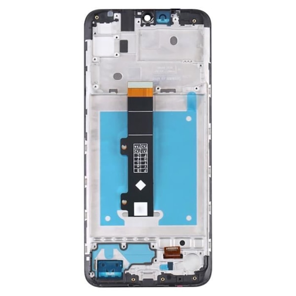 Original Motorola E20 LCD-skärm + pekglas - MOTOROLA - Moto E20 - Grå - Integrerad kabel Grå