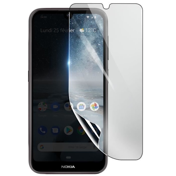 Näytönsuoja - 3MK - Nokia 4.2 - Iskunkestävä Hydrogeeli - Läpinäkyvä - Naarmuuntumaton Transparent