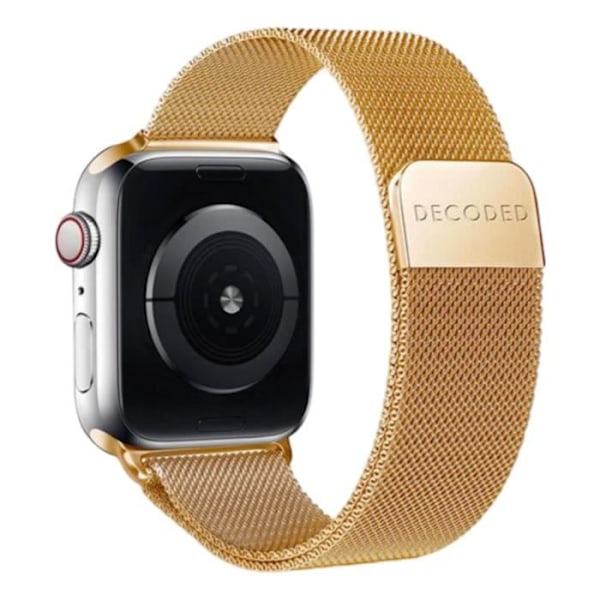 Milanilähetyskalvo 44 / 45 / 46 / 49 mm:ssä Apple Watchille kullanvärisenä. Gul