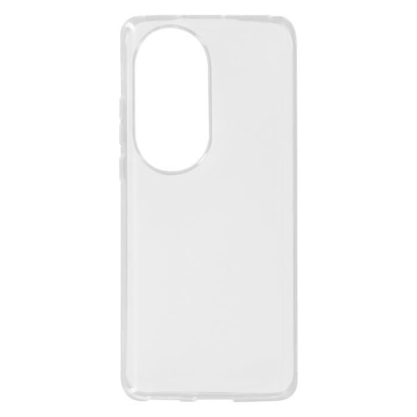 Huawei P50 Case Ultratynd Blød Silikone 0,3 mm - Gennemsigtig Hvid