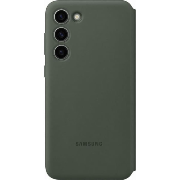 SAMSUNG Smart View Case med kortholder Galaxy S23+ Khaki