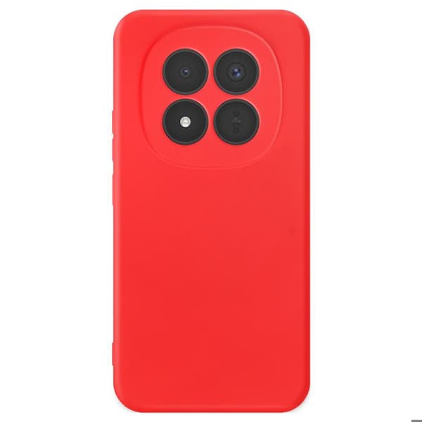 Silicone Anti-glid Röd Soft-Touch Skal för Redmi Note 15 Pro Plus 5G Röd