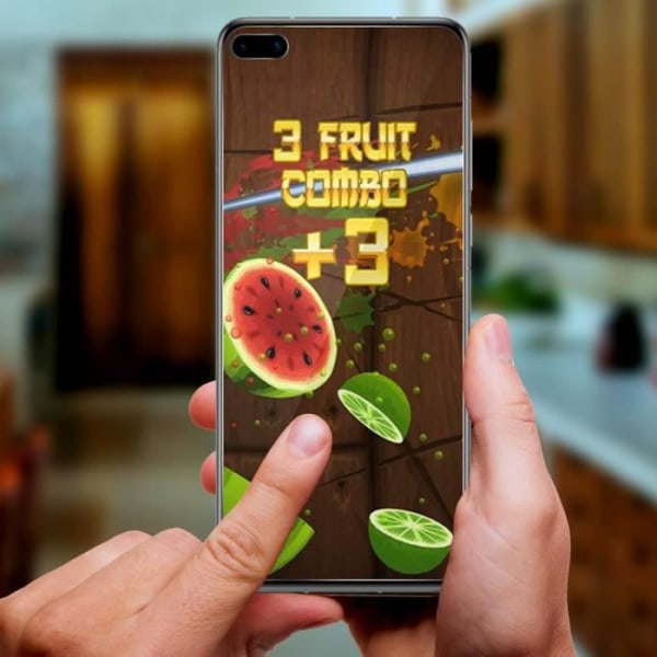 Skärmskydd - AVIZAR - Huawei P40 - Flexibelt latex - Stötresistent - Transparent vit