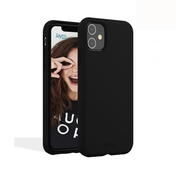 JAYM Soft Case för iPhone 14 Pro Max - Svart - MagSafe-kompatibel - Helt stängt skydd Svart