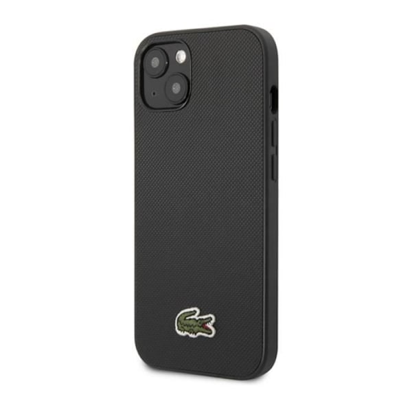 iPhone 14 Plus Kuori Petit Piqué Kokoelma Teksturoitu Design Lacoste Musta Svart