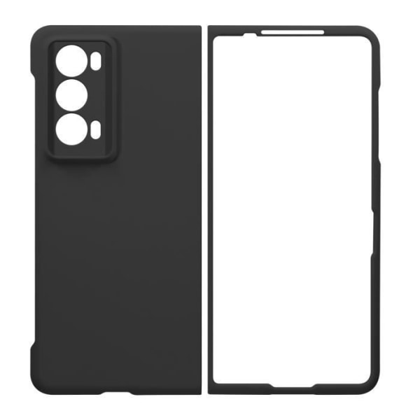 AVIZAR Hard Protective Case til Honor Magic V2 - Sort - Soft Touch - Kamerabeskyttet Svart
