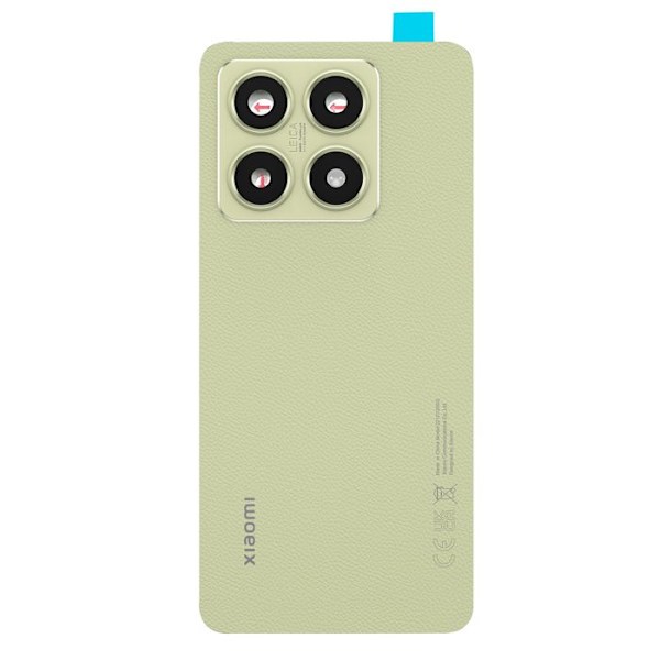 Bakglas för Xiaomi 14T Original Service Pack Xiaomi Grön Grön