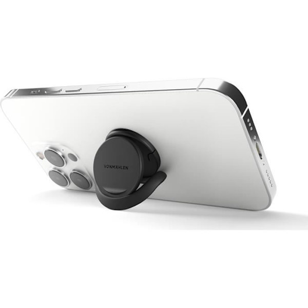 Support telefon Bague - Backflip® - Allroundo® - Vit - Plast - 1 enhet vit svart