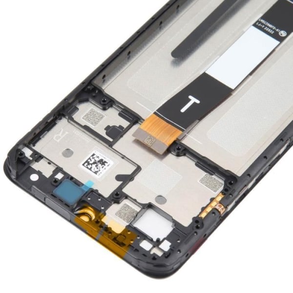 LCD-näyttö + kosketuslasi ja runko Xiaomi Redmi 12C:lle - AVIZAR - Vaihto - Musta
