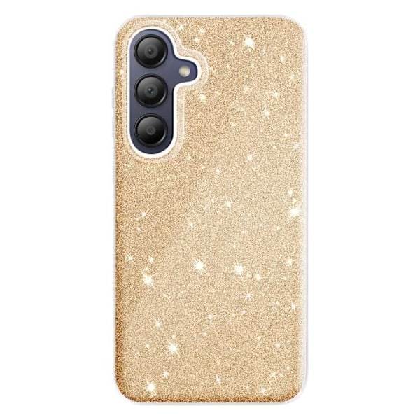 Coque Paillette för Samsung Galaxy A15 Silikon Ultrafin Guldig Gul