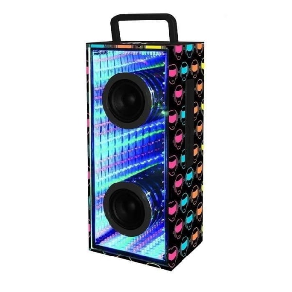 iParty Bluetooth Illuminated Speaker - LEXIBOOK - Spejleffekt og LED'er - Blandet - Fra 8 år gammel Flerfärgad