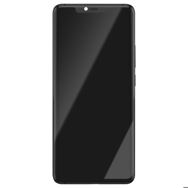 LCD-skærm + Touchglas til Huawei Mate 20 Pro med Sort Ramme Svart