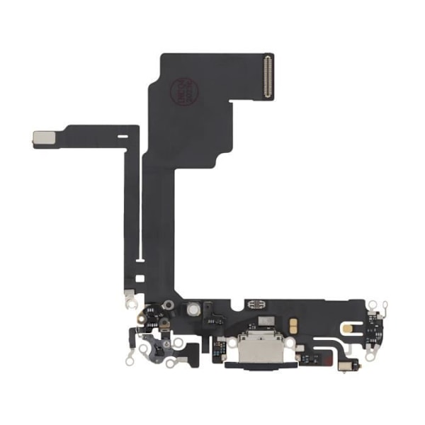 Laddningskontakt - AVIZAR - iPhone 15 Pro - USB C-port - Blå mikrofon Blå