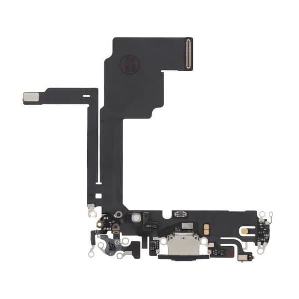 Opladningsstik - AVIZAR - iPhone 15 Pro - USB C-port - Blå mikrofon Blå