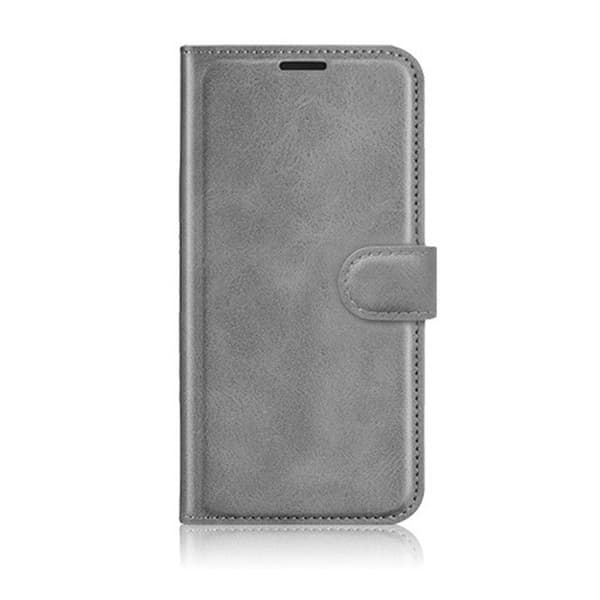 Skyddsfodral för smartphone - ZANAÉ - iPhone 17 Air - PU-läder - Grå - Heltäckande skydd Grå