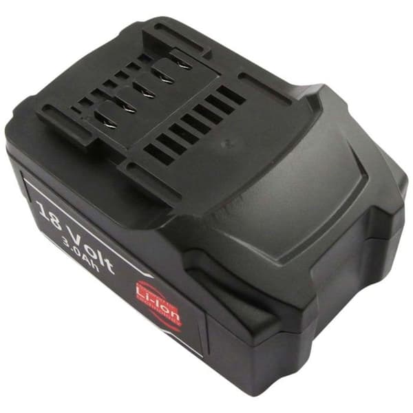 Batteri - AVIZAR - BS 18 - 18V - 3000mAh - Li-ion - Sort Svart