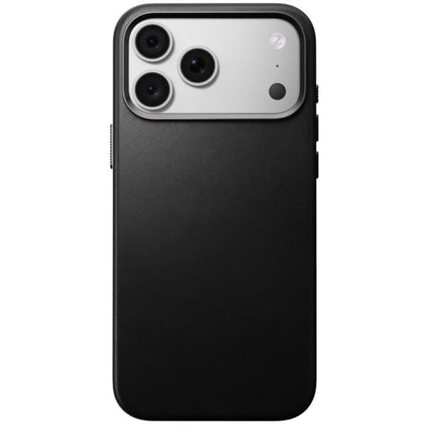 Nomad Traditionel Camino Læder Cover til iPhone 18 Pro Max Sort - NM017842858 Svart