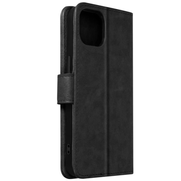 AVIZAR Taske til Apple iPhone 13 Mini - Wallet Flip Video Support Funktion - Sort Svart