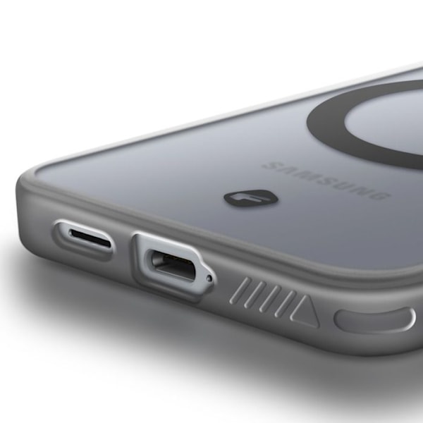 Coque MagSafe til Samsung Galaxy S25 F-Beskyttelse Forcell Sort Svart