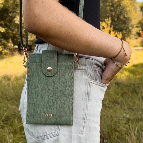 Crossbody telefonväska Break Time Kaki