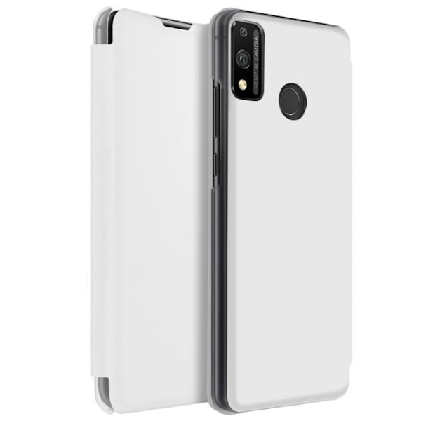 Étui Portefeuille AVIZAR Honor 9X Lite - Valkoinen - Kovakotelo - Isku- ja naarmusuojainen Vit
