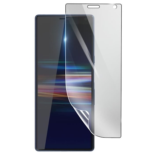 Skärmskydd - 3MK - Sony Xperia 10 Plus - Stötsäker Hydrogel - Reptålig - Genomskinlig Transparent